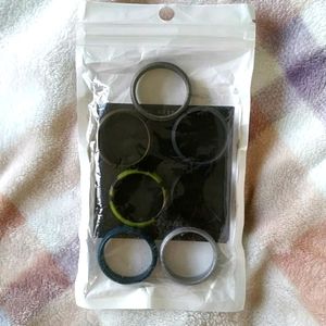 Saco Band men's Silicone Rings - size 15